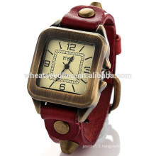 Hot sale Simple style, high quality men watches good price custom genuine leather watch